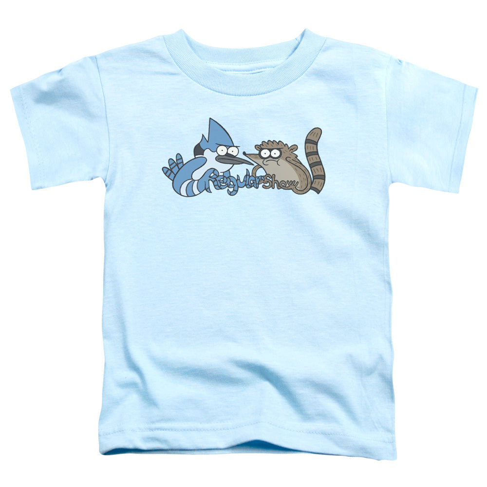 REGULAR SHOW/TATTOO ART - S/S TODDLER TEE - LIGHT BLUE