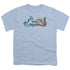 REGULAR SHOW/TATTOO ART - S/S YOUTH 18/1 - LIGHT BLUE