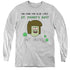 REGULAR SHOW/MY MOM - YOUTH LONG SLEEVE TEE - ATHLETIC HEATHER