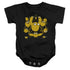 ADVENTURE TIME/JAKES - INFANT SNAPSUIT - BLACK