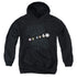 REGULAR SHOW/REGULAR GRID - YOUTH PULLOVER HOODIE - BLACK