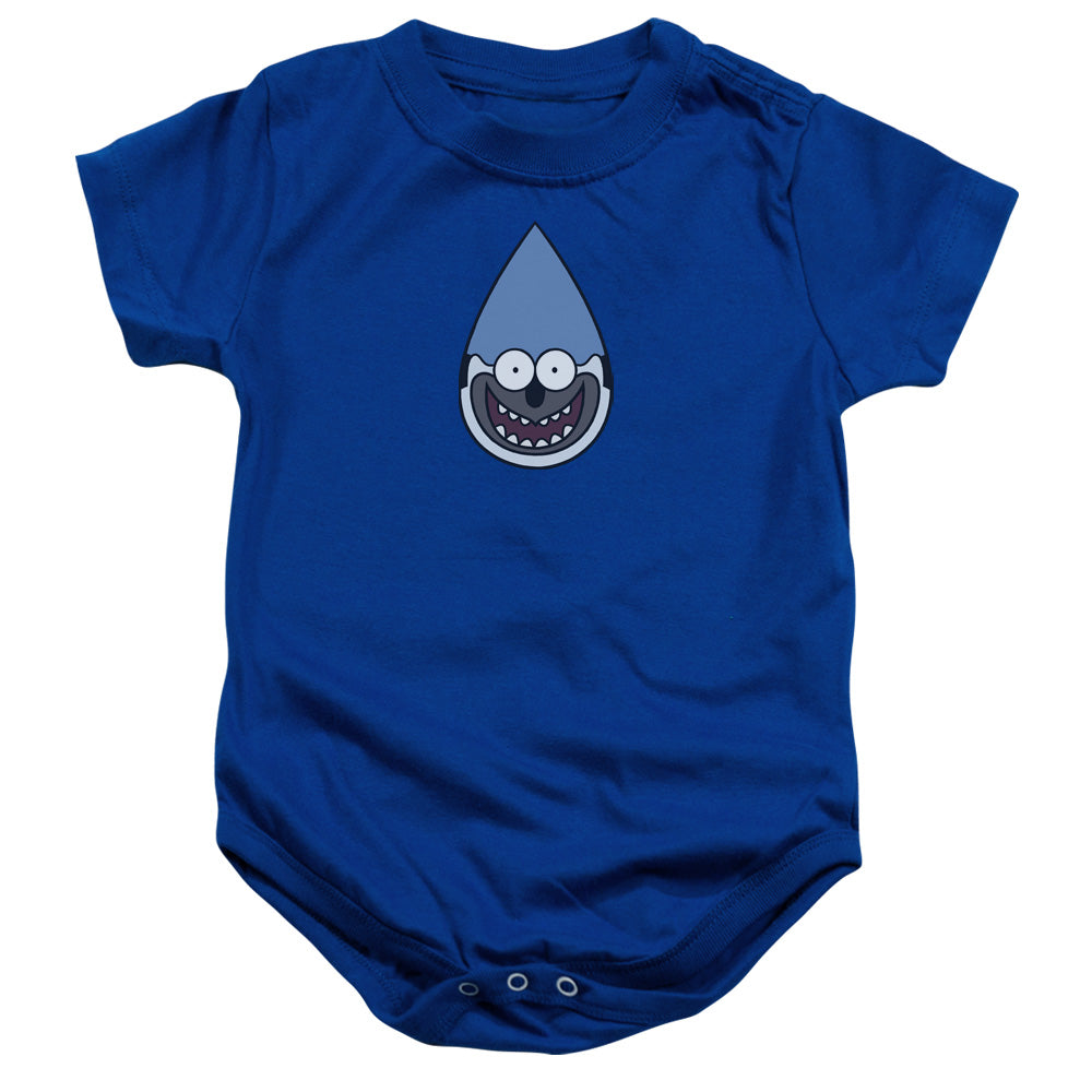 REGULAR SHOW/MORDECAI - INFANT SNAPSUIT - ROYAL BLUE