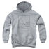 REGULAR SHOW/POLOROID - YOUTH PULLOVER HOODIE - ATHLETIC HEATHER