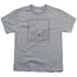 REGULAR SHOW/POLOROID - S/S YOUTH 18/1 - ATHLETIC HEATHER
