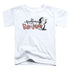 BILLY & MANDY/LOGO - S/S TODDLER TEE - WHITE