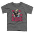 JOHNNY BRAVO/HUNK - S/S TODDLER TEE - CHARCOAL
