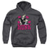 JOHNNY BRAVO/HUNK - YOUTH PULLOVER HOODIE - CHARCOAL