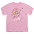DEXTERS LABORATORY/BUTTON - S/S YOUTH 18/1 - PINK
