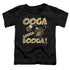 COURAGE THE COWARDLY DOG/OOGA BOOGA BOOGA - S/S TODDLER TEE - BLACK