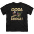 COURAGE THE COWARDLY DOG/OOGA BOOGA BOOGA - S/S YOUTH 18/1 - BLACK