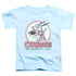 COURAGE THE COWARDLY DOG/VINTAGE COURAGE - S/S TODDLER TEE - LIGHT BLUE