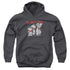 ED EDD N EDDY/STAND BY ME - YOUTH PULLOVER HOODIE - CHARCOAL