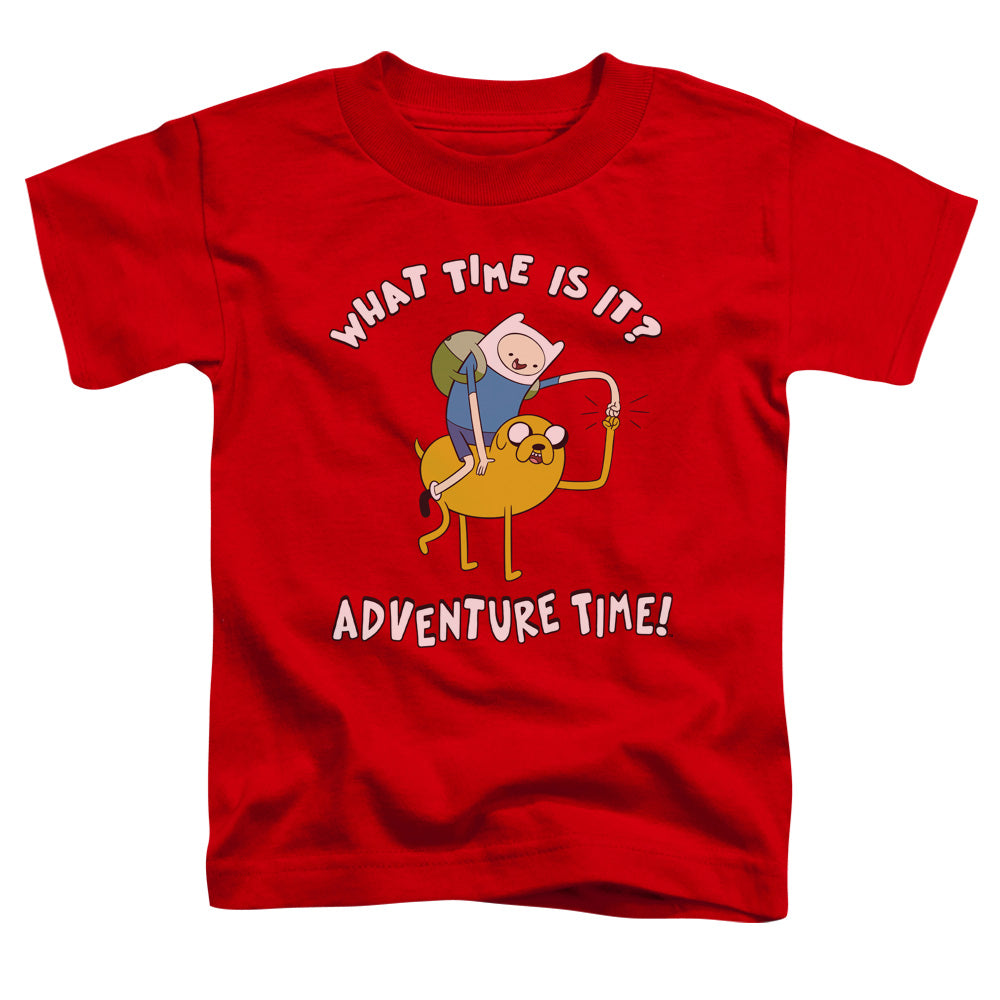 ADVENTURE TIME/RIDE BUMP - S/S TODDLER TEE - RED