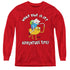 ADVENTURE TIME/RIDE BUMP - YOUTH LONG SLEEVE TEE - RED