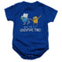 ADVENTURE TIME/FIST BUMP - INFANT SNAPSUIT - ROYAL BLUE