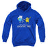 ADVENTURE TIME/FIST BUMP - YOUTH PULLOVER HOODIE - ROYAL BLUE
