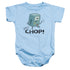 ADVENTURE TIME/BMO CHOP - INFANT SNAPSUIT - LIGHT BLUE