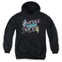 REGULAR SHOW/HATERS GONNA HATE - YOUTH PULLOVER HOODIE - BLACK