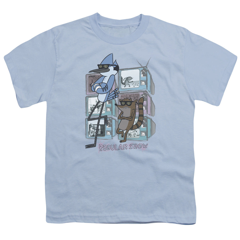 REGULAR SHOW/TV TOO COOL - S/S YOUTH 18/1 - LIGHT BLUE