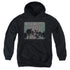 REGULAR SHOW/RGB GROUP - YOUTH PULLOVER HOODIE - BLACK