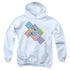 REGULAR SHOW/WE GONNA PARTY - YOUTH PULLOVER HOODIE - WHITE