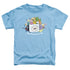 ADVENTURE TIME/MATHEMATICAL - S/S TODDLER TEE - CAROLINA BLUE
