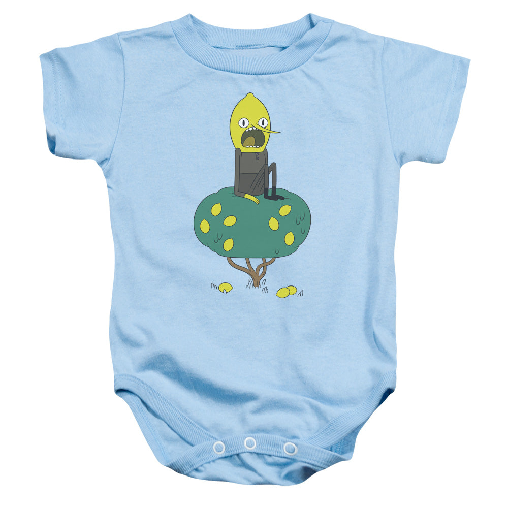 ADVENTURE TIME/LEMONGRAB - INFANT SNAPSUIT - LIGHT BLUE