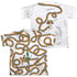 UNCLE GRANDPA/RAINBOWS (FRONT/BACK PRINT) - S/S YOUTH POLY CREW - MULTI