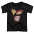 ED EDD EDDY/THREE HEADS - S/S TODDLER TEE - BLACK