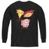 ED EDD EDDY/THREE HEADS - YOUTH LONG SLEEVE TEE - BLACK