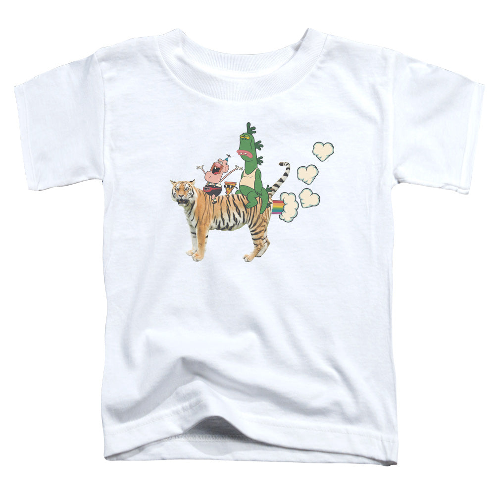 UNCLE GRANDPA/FART HEARTS - S/S TODDLER TEE - WHITE