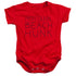 STEVEN UNIVERSE/BEACH HUNK - INFANT SNAPSUIT - RED