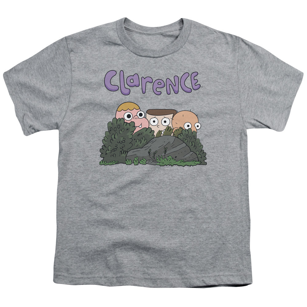 CLARENCE/GANG - S/S YOUTH 18/1 - ATHLETIC HEATHER