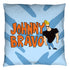 JOHNNY BRAVO/LOGO - THROW PILLOW