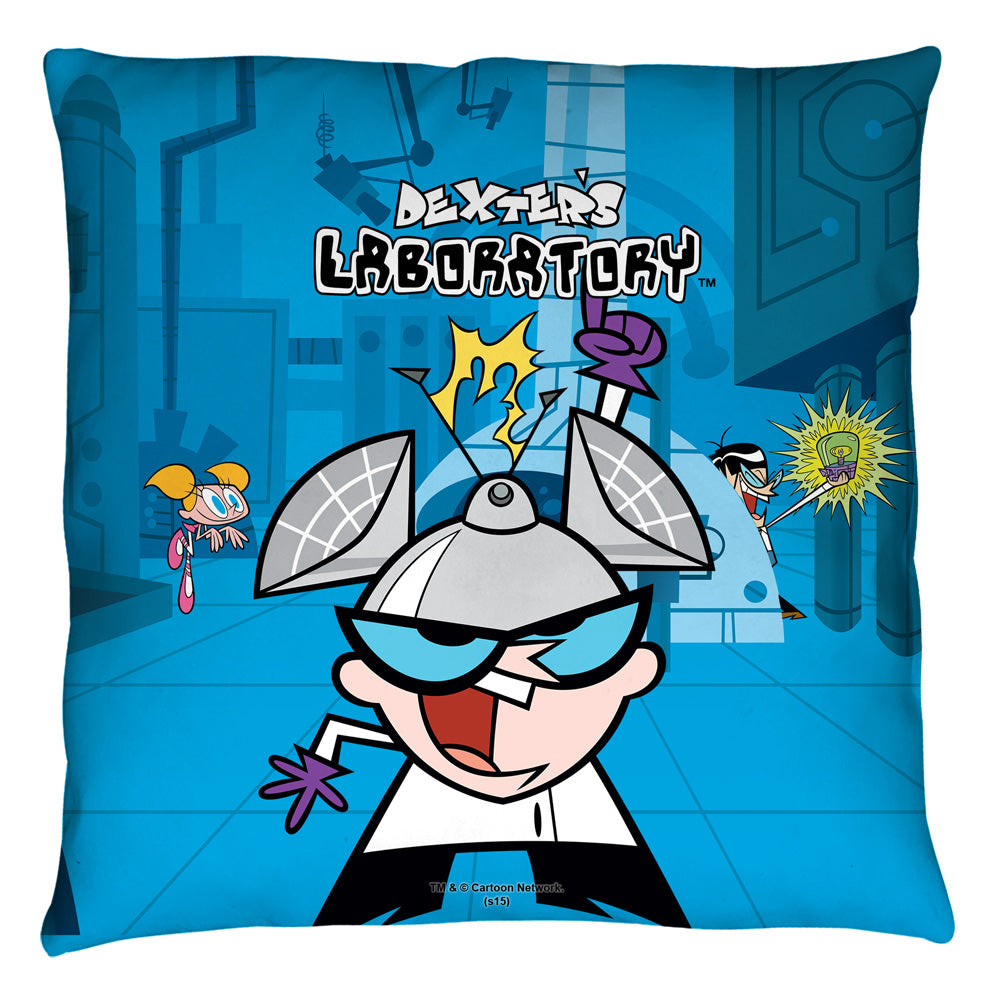 DEXTERS LABORATORY/LAB - THROW PILLOW