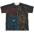 ADVENTURE TIME/ADVENTURE TRIO (FRONT/BACK PRINT) - S/S YOUTH POLY CREW - MULTI