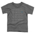 ADVENTURE TIME/FINN FACES - S/S TODDLER TEE - CHARCOAL