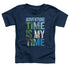 ADVENTURE TIME/MY TIME - S/S TODDLER TEE - NAVY