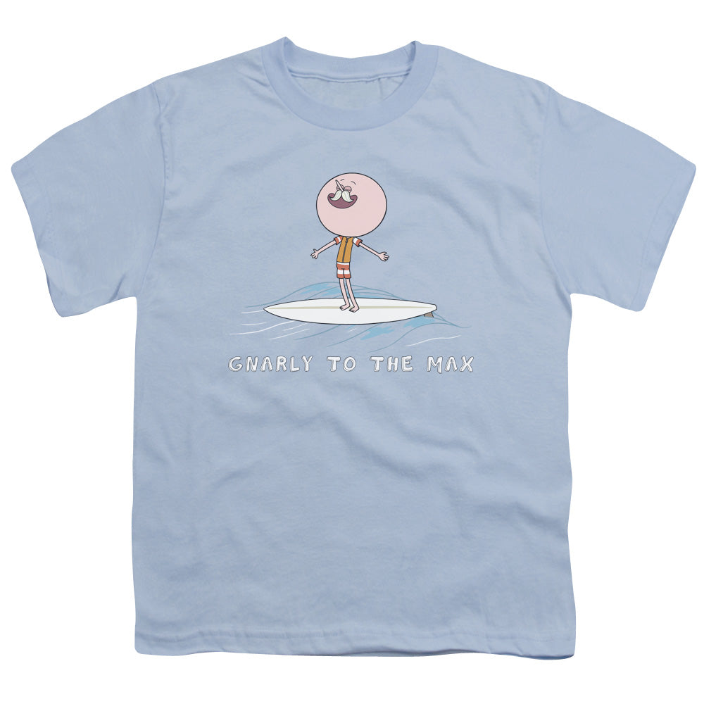 REGULAR SHOW/GNARLY - S/S YOUTH 18/1 - LIGHT BLUE