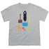 ADVENTURE TIME/ICONS - S/S YOUTH 18/1 - SILVER