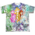 ADVENTURE TIME/THREE LADIES (FRONT/BACK PRINT) - S/S YOUTH POLY CREW - MULTI