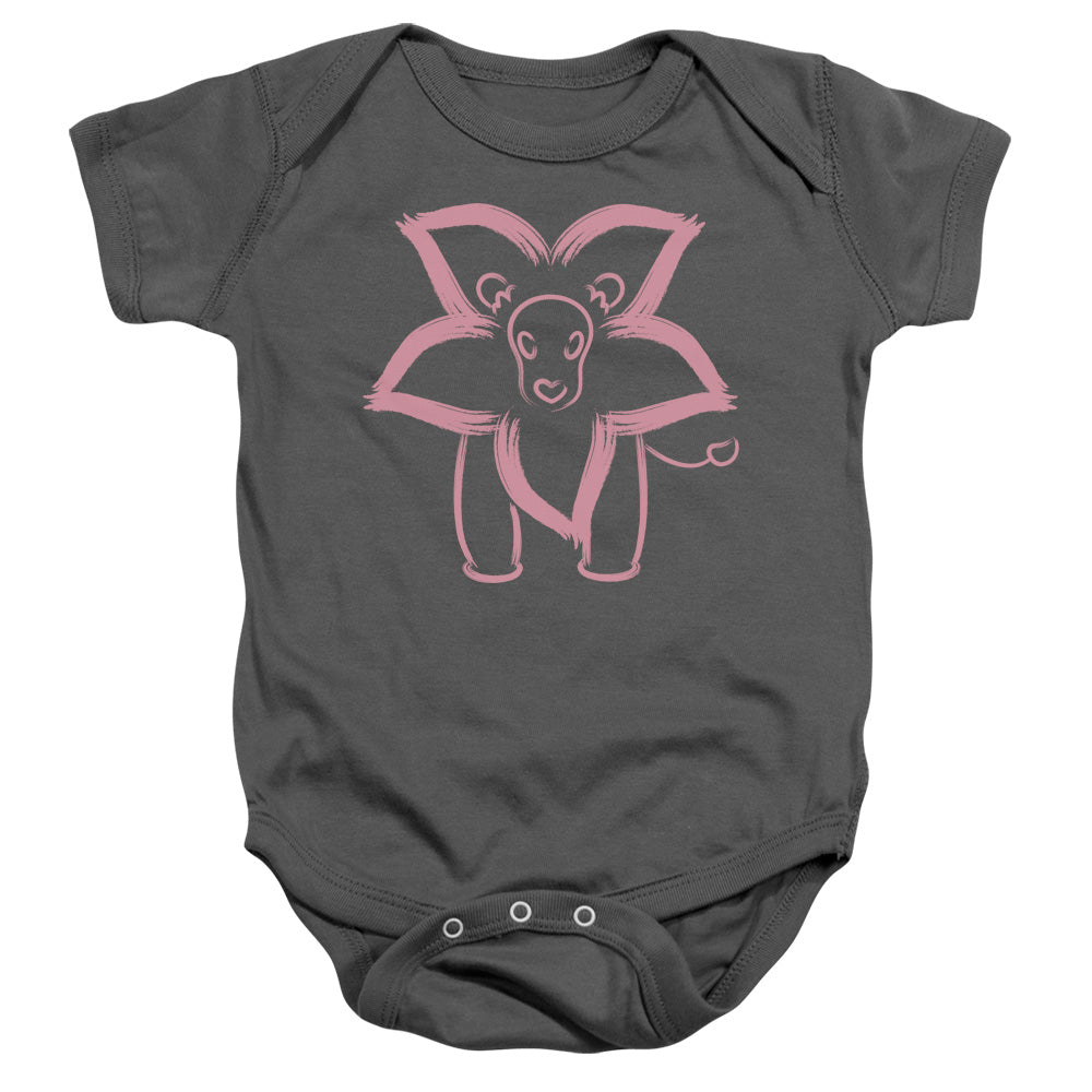 STEVEN UNIVERSE/LION - INFANT SNAPSUIT - CHARCOAL
