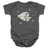 STEVEN UNIVERSE/PEARL - INFANT SNAPSUIT - CHARCOAL
