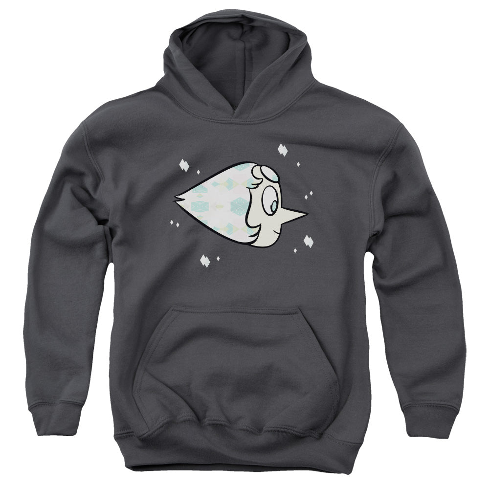 STEVEN UNIVERSE/PEARL - YOUTH PULLOVER HOODIE - CHARCOAL