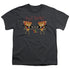 UNCLE GRANDPA/BEZT FRENDS - S/S YOUTH 18/1 - CHARCOAL