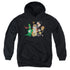 UNCLE GRANDPA/GROUP - YOUTH PULLOVER HOODIE - BLACK