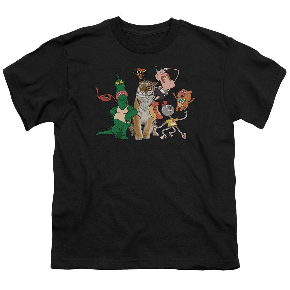 UNCLE GRANDPA/GROUP - S/S YOUTH 18/1 - BLACK