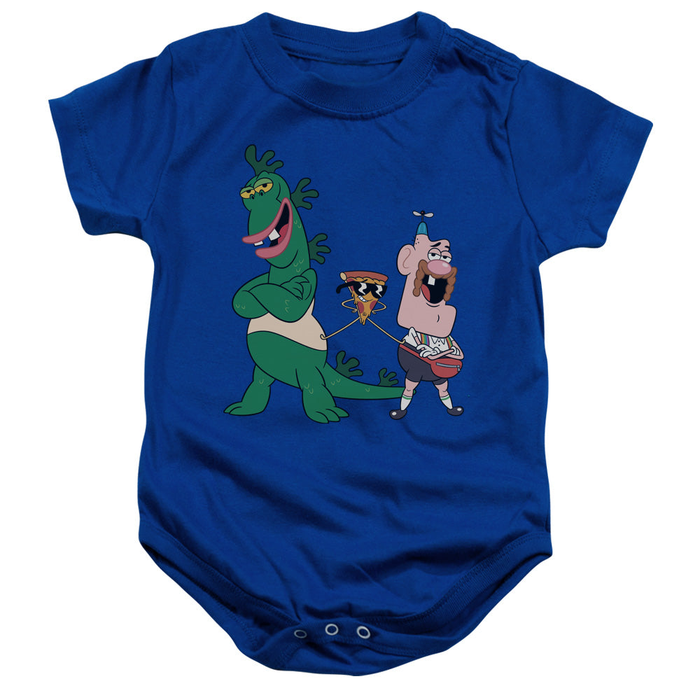 UNCLE GRANDPA/THE GUYS - INFANT SNAPSUIT - ROYAL BLUE