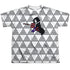 ADVENTURE TIME/MARCY TRIANGLES (FRONT/BACK PRINT) - S/S YOUTH POLY CREW - MULTI