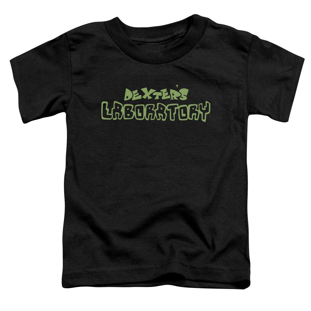 DEXTERS LABORATORY/DEXTERS LOGO - S/S TODDLER TEE - BLACK